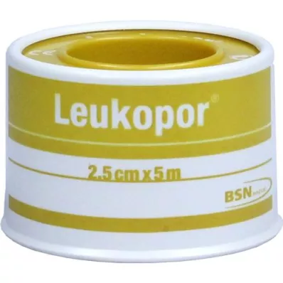 LEUKOPOR 2,5 cm x 5 m, 1 pieza