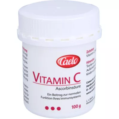 VITAMIN C ASCORBINSÄURE Caelo HV-Paquete, 100g