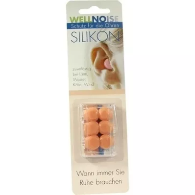 WELLNOISE Tapones para los oídos en ampolla cutánea, 3X2 uds WELLNOISE Tapones para los oídos en ampolla cutánea, 3X2 uds