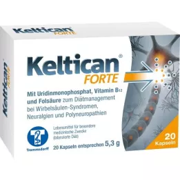 KELTICAN cápsulas fuertes, 20 piezas