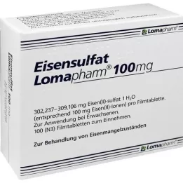 EISENSULFAT Lomapharm 100 mg comprimidos recubiertos con película, 100 st