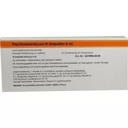 PSYCHONEUROTICUM N ampollas, 10X5 ml