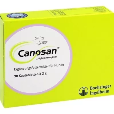 CANOSAN Pastillas masticables veterinarias, 30 uds