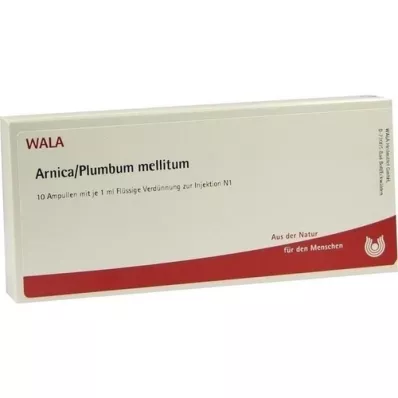 ARNICA/PLUMBUM /Mellitum ampollas, 10X1 ml