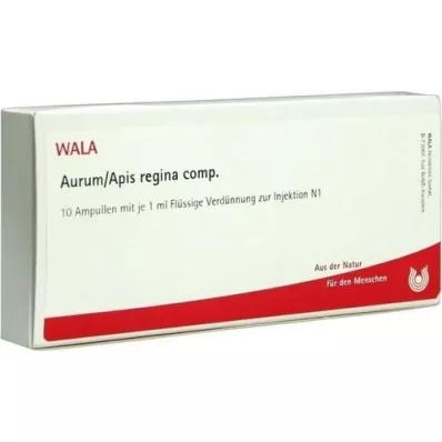 AURUM/APIS regina comp. ampollas, 10x1 ml AURUM/APIS regina comp. ampollas, 10x1 ml