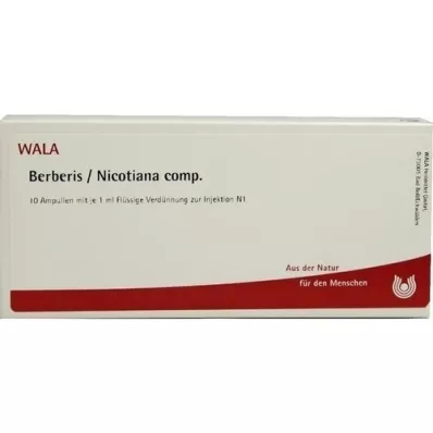 BERBERIS/NICOTIANA comp. ampollas, 10X1 ml