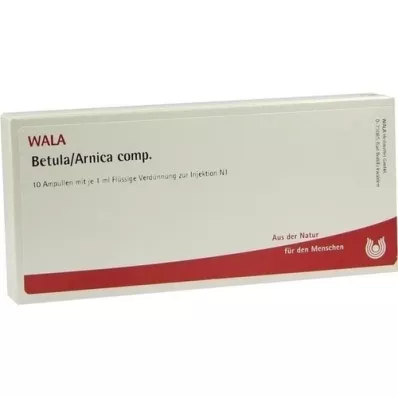 BETULA/ARNICA comp. ampollas, 10X1 ml
