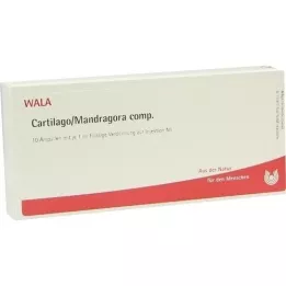 CARTILAGO/Mandrágora comp. Ampollas, 10X1 ml
