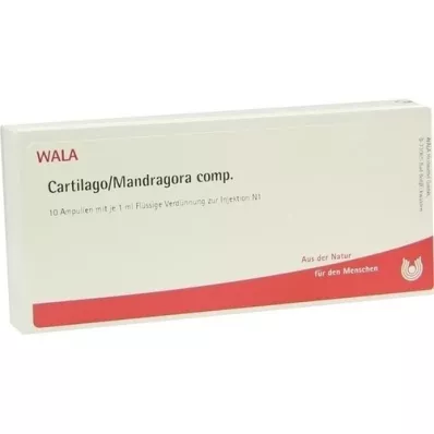 CARTILAGO/Mandrágora comp. Ampollas, 10X1 ml