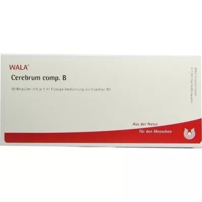 CEREBRUM COMP.B ampollas, 10X1 ml CEREBRUM COMP.B ampollas, 10X1 ml