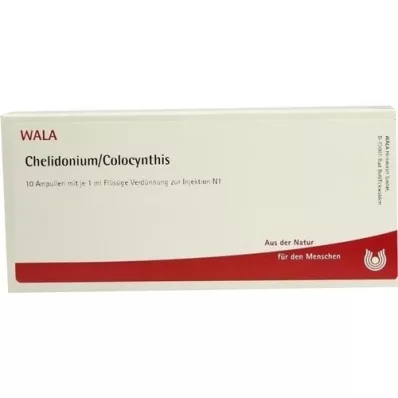 CHELIDONIUM/COLOCYNTHIS Ampollas, 10X1 ml