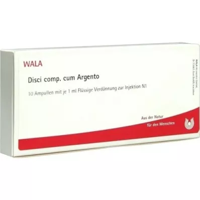 DISCI ampollas comp.cum Argento, 10X1 ml