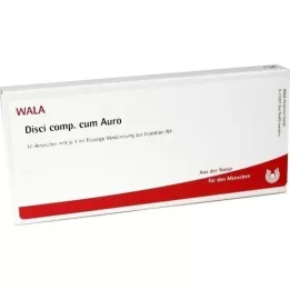 DISCI ampollas comp.cum Auro, 10x1 ml