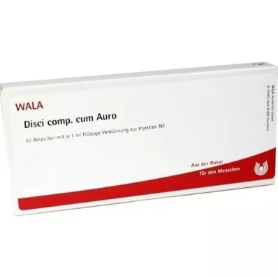DISCI ampollas comp.cum Auro, 10x1 ml