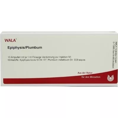EPIPHYSIS/PLUMBUM Ampollas, 10X1 ml