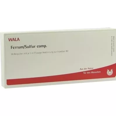 FERRUM SULFUR comp. ampollas, 10X1 ml FERRUM SULFUR comp. ampollas, 10X1 ml