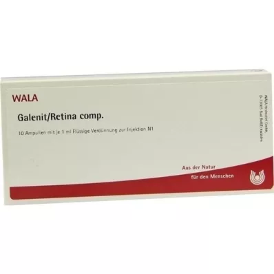 GALENIT/Comp. retina. ampollas, 10X1 ml