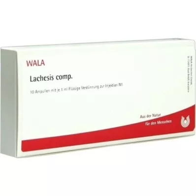 LACHESIS COMP.Ampollas, 10X1 ml
