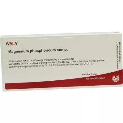 MAGNESIUM PHOSPHORICUM COMP.Ampollas, 10X1 ml MAGNESIUM PHOSPHORICUM COMP.Ampollas, 10X1 ml