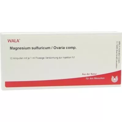 MAGNESIUM SULFURICUM/Ampollas comp. de ovario, 10X1 ml