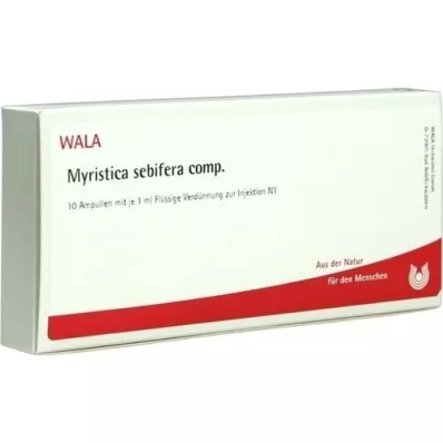 MYRISTICA SEBIFERA COMP.Ampollas, 10X1 ml
