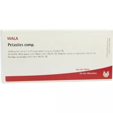 PETASITES comp. ampollas, 10X1 ml