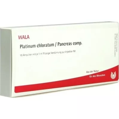 PLATINUM CHLORATUM/PANCREAS comp. ampollas, 10X1 ml