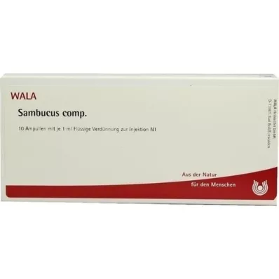 SAMBUCUS COMP Ampollas, 10X1 ml SAMBUCUS COMP Ampollas, 10X1 ml