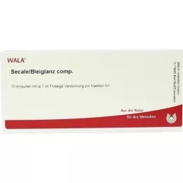 SECALE/BLEIGLANZ comp. ampollas, 10X1 ml