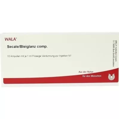 SECALE/BLEIGLANZ comp. ampollas, 10X1 ml SECALE/BLEIGLANZ comp. ampollas, 10X1 ml