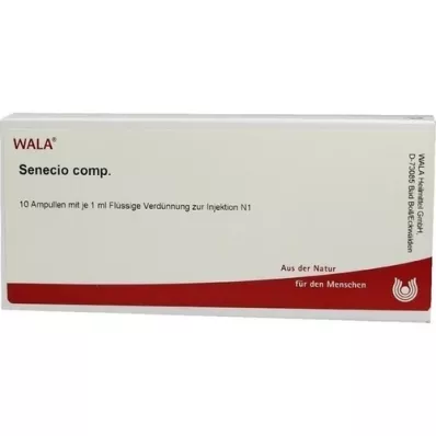SENECIO COMP.Ampollas, 10X1 ml
