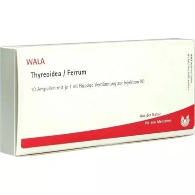 THYREOIDEA/Ampollas de Ferrum, 10X1 ml THYREOIDEA/Ampollas de Ferrum, 10X1 ml