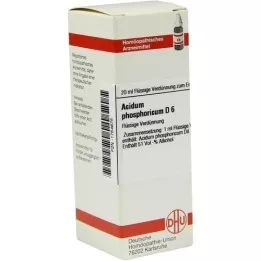 ACIDUM PHOSPHORICUM Dilución D 6, 20 ml