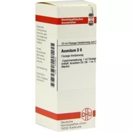ACONITUM Dilución D 6, 20 ml