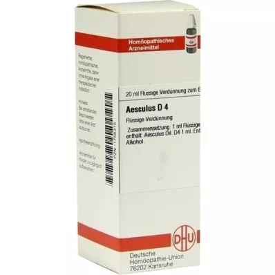 AESCULUS Dilución D 4, 20 ml
