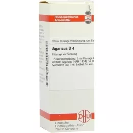 AGARICUS Dilución D 4, 20 ml