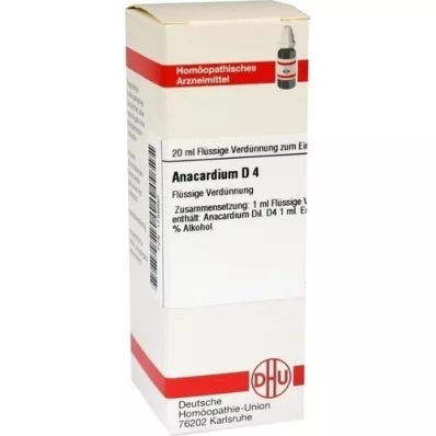 ANACARDIUM Dilución D 4, 20 ml