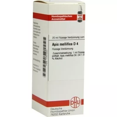 APIS MELLIFICA Dilución D 4, 20 ml