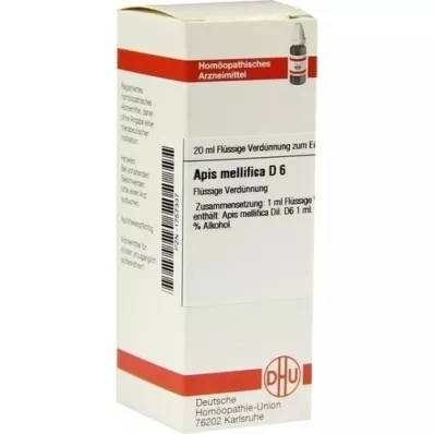 APIS MELLIFICA Dilución D 6, 20 ml