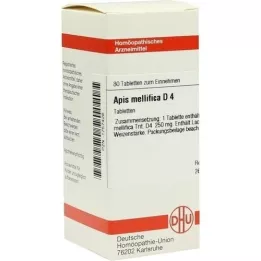 APIS MELLIFICA D 4 tabletas, 80 piezas