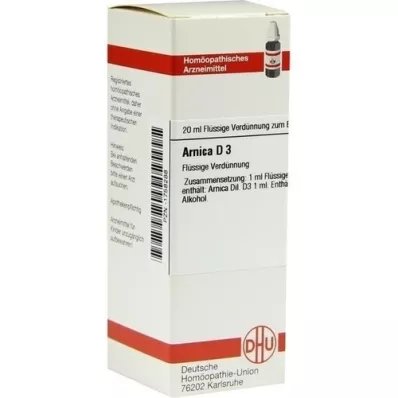 ARNICA Dilución D 3, 20 ml