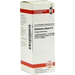 ARSENICUM ALBUM Dilución D 6, 20 ml