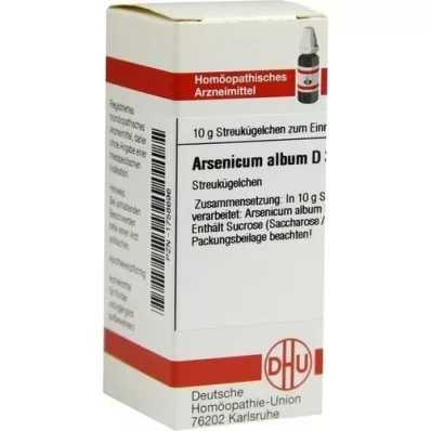 ARSENICUM ALBUM D 30 glóbulos, 10 g