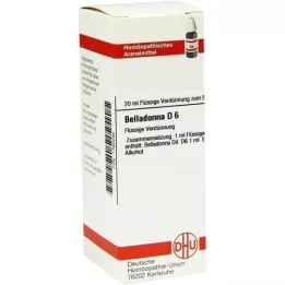 BELLADONNA Dilución D 6, 20 ml