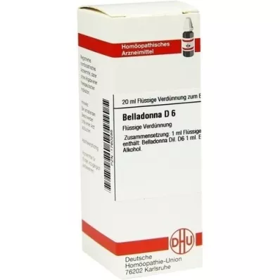 BELLADONNA Dilución D 6, 20 ml
