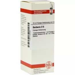 BERBERIS Dilución D 6, 20 ml