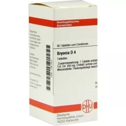 BRYONIA D 4 tabletas, 80 piezas