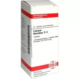 CALCIUM FLUORATUM D 6 tabletas, 80 piezas