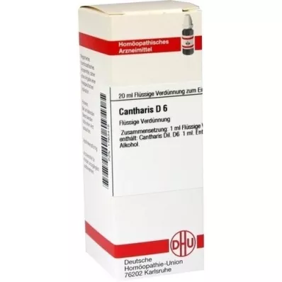 CANTHARIS Dilución D 6, 20 ml CANTHARIS Dilución D 6, 20 ml