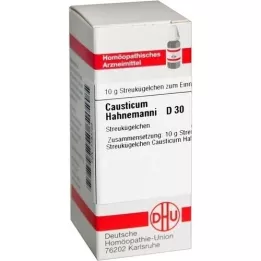 CAUSTICUM HAHNEMANNI D 30 glóbulos, 10 g
